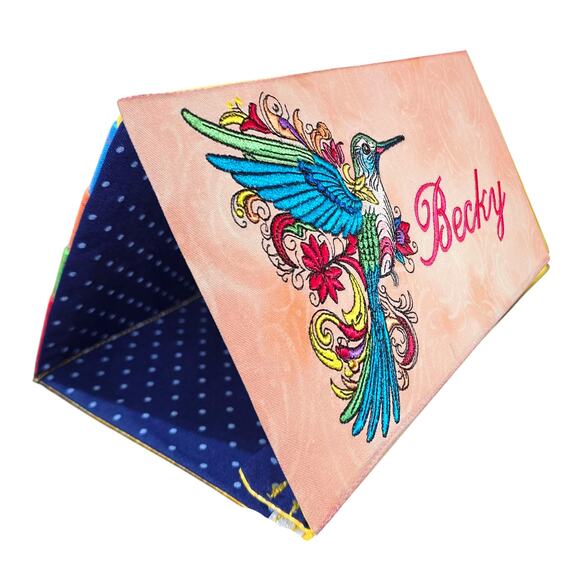 Hand crafted by ME Humming bird Bingo tab dab holder - Picture 3 of 4